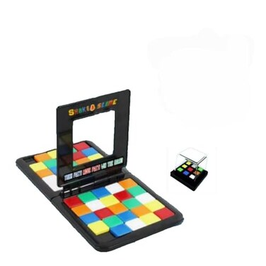 The Season Toys Shake Slide Block Game Shape Matching Intelligence Board Game for Family Game Nights Classic