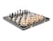 Chess and Beautiful Handcrafted Wooden Chess Set with Wooden Board and Handcrafted Chess Pieces Gift idea Products 16 40 cm Black Beige