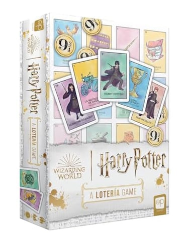 USAOPOLY Harry Potter Loteria Game Bingo Style with Custom Artwork Inspired by Mexican Culture