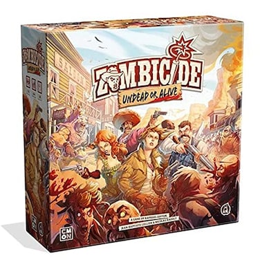 CMON Zombicide Undead or Alive Strategy Cooperative Game for Teens and Adults Zombie Board Game Ages 14 16 Players Avg Playtime 1 Hour Made by