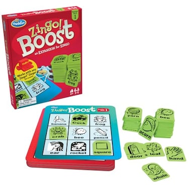 ThinkFun Zingo Booster Pack 1 Exciting Expansion Pack for Zingo Game Engages Kids in Learning Enhances Memory Word Recognition Skills Trusted by Families Worldwide