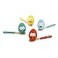 Janod Egg Race Game 4 Spoons and 4 Wooden Eggs Ages 3 Years J07729
