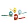 Janod Egg Race Game 4 Spoons and 4 Wooden Eggs Ages 3 Years J07729