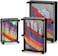 Hacaroa 3 Pack 3D Pin Art Toy Rainbow Plastic Pin Art Board Sensory Sculpture Toy Pin Impression Hand Mold Needle Toy for Kids Adults Home Office Decoration 3 Sizes