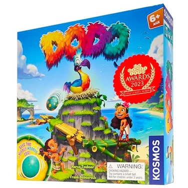 Thames &amp; Thames Kosmos Dodo Cooperative Family Board Game Race Against a Rolling Egg Memory Dexterity Teamwork 24 Players Ages 6 AwardWinning Kids Game