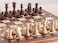 Chess and Beautiful Handcrafted Wooden Chess Set with Wooden Board and Handcrafted Chess Pieces Gift idea Products 16 40 cm ORN
