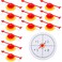 Sotiff 20 Pcs Small Arrow Spinners for Game Bulk 4 Inch Mini Spinner Board Game Spinners Plastic DIY Board Replacement Party Classroom Home School Projects Probability Activities4 Inch
