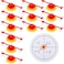 Sotiff 20 Pcs Small Arrow Spinners for Game Bulk 4 Inch Mini Spinner Board Game Spinners Plastic DIY Board Replacement Party Classroom Home School Projects Probability Activities4 Inch