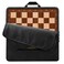 A&A AA 2125 Professional Wooden Tournament Chess BoardMahogany Maple Inlaid 225 Squares wNotation