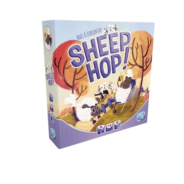 Asmodee Sheep Hop Board Game Cooperative Strategy Game Fun Family Game for Kids Adults Ages 5 14 Players 15 Minutes Made by Space Cow