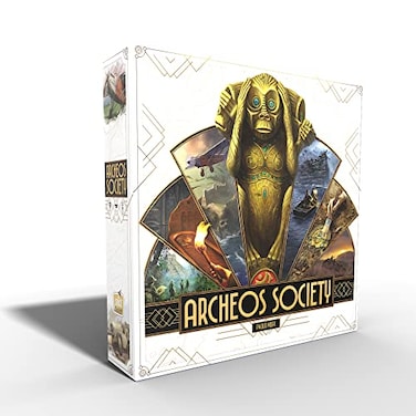 Space Cowboys Asmodee Archeos Society Board Game Archeology Themed Strategy Game Thrilling Exploration Adventure for Kids Adults Ages 12 26 Players 60 Minute Playtime