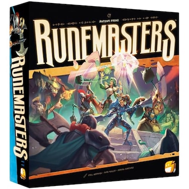 Funforge Runemasters Fantasy Cooperative Board Game Strategy Dice Adventure for Adults Families 14 Players Ages 8 45 Min Playtime