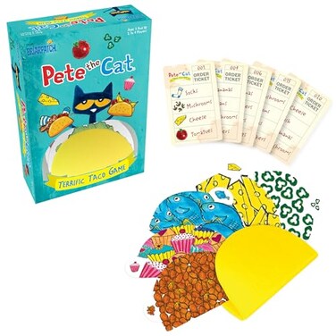 Briarpatch Pete The Cat Terrific Taco Game Based On Early Reader Books by James Dean Preschool Learning for Children