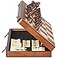 ELONGDI 15 Wooden Chess Set with Magnetic Pieces Extra Queens Folding Chessboard Portable Travel Tournament Chess Board Games for Adults Kids