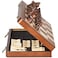 ELONGDI 15 Wooden Chess Set with Magnetic Pieces Extra Queens Folding Chessboard Portable Travel Tournament Chess Board Games for Adults Kids