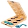 OZFRHO Wooden Mancala Board Game SetLarger Size Mancale Instructions Portable Travel Board Game for Kids and Adults
