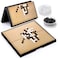 yarlung Yarlung Go Game Set Magnetic Go Stones with 146 Inch Foldable 19x19 Game Board Wei Qi Tabletop Strategy Game for 2 Players