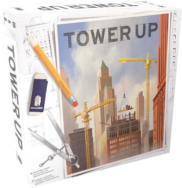 Monolith Board Games Tower Up City Building Board Game Competitive Strategy Urban Construction Plannning Family Ages 8 24 Players 30 Min