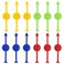 NQEUEPN 12pcs Arrow Game Spinners 394in 4 Colors Plastic Spinners Pointer for Classroom Board Game Spinners Wheel for Activities DIY Projects