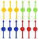 NQEUEPN 12pcs Arrow Game Spinners 394in 4 Colors Plastic Spinners Pointer for Classroom Board Game Spinners Wheel for Activities DIY Projects