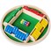 Nicecho Shut The Box Dice Game24 Player Family Wooden Board Table Math Games 8 Dices Classics Tabletop Version Games for ClassroomHomeParty or Pub
