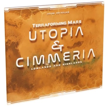 Stronghold Games Terraforming Mars Utopia Cimmeria DoubleSided Game Board with New Maps and Awards for Ages 12 and 1 to 5 Players