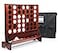 SPORT BEATS Giant Wooden 4 in A Row Game for Indoor or Outdoor Games