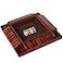 Nicecho Shut The Box Dice Game24 Player Family Wooden Board Table Math Games for Adults and Kids 8 Dices Classics Games for ClassroomHomeParty or Pub Brown