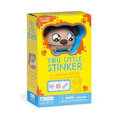 Exploding Kittens You Little Stinker 25 Players Ages 4 5 Minutes to Play Matching Game with Dice and Shaker Kid Friendly Dice Game Family Game Night Engaging Kids Game