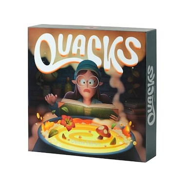 CMYK Quacks Deluxe Edition Board Game Formerly of Quedlinburg The New Look and New Name for The Classic Game of Exploding Potions