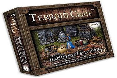 mantic Mantic MGTC121 TerrainCrate Battlefield Objectives Multi