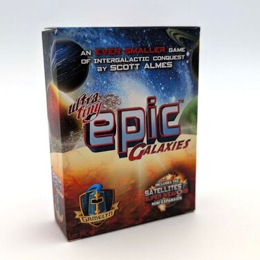 Gamelyn Games Ultra Tiny Epic Galaxies PocketSized Space Empire Game Solo or 15 Players Ages 14 Strategic Dice Rolling Worker Placement Game