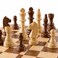 LuckyWish Large Wood Chess Pieces43 Inch KingChess Pieces Only No Board 43 Inch King