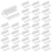 Maitys 30 Pieces Game Card Stands Plastic Card Stands DIY Board Stand for Party Favor Transparent