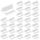 Maitys 30 Pieces Game Card Stands Plastic Card Stands DIY Board Stand for Party Favor Transparent