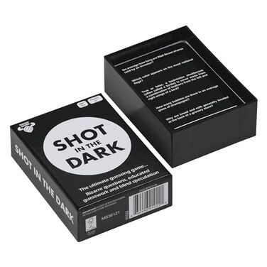 Moose Shot In The Dark Games The Ultimate Unorthodox Quiz Game Multicolor 91022