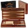 Syrace Handcrafted Wooden Backgammon Set 16 Large Size Classic TwoPlayer Strategy Board Premium Travel Game Board for Adults Teenagers