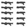 MOOXI MOC Space Wars DC15 Clone Trooper Blaster Weapons Pack AccessoriesDesigned for Minifigs Hands