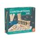 MindWare KEVA Contraptions Wooden Blocks Building Set Marble Run Kit Includes 2 Balls 200 Planks