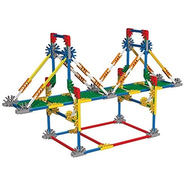 Basic Fun KNEX Education Intro to Structures Bridges Set 207 Pieces for Grades 35 Construction Education Toy