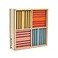KAPLA 100 Octocolor Case Wooden Construction Set 100 Colored Building Planks