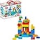 Mega Bloks MEGA BLOKS First Builders Toddler Blocks Toys Set Deluxe Building Bag with 150 Pieces and Storage Creative OpenEnded Play Red Ages 1 Years