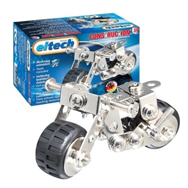 Eitech Starter Series Motorcycle Construction Set and Educational Toy Intro to Engineering and STEM Learning