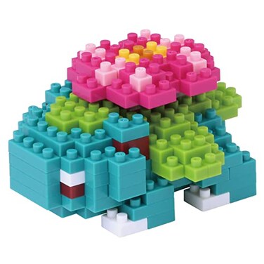 nanoblock Pokmon Venusaur Pokmon Series Building Kit