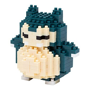 nanoblock Nanoblock Pokemon Snorlax Building Kit Grey
