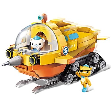 BASEPLATES for Age 6 Building Block Octonauts Ocean Adventure GUPS Polar Exploration Vehicle Barnacles kwazii 275pcs Building Brick SetNo Package Box 3704