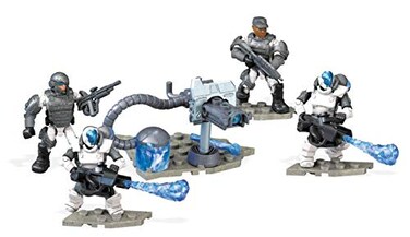 Mega Brands Mega Construx Halo Cryo Marines Fireteam Building Set