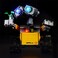 BRIKSMAX Led Lighting Kit for Ideas WallE Compatible with Lego 21303 Building Blocks Model Not Include The Lego Set