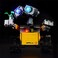 BRIKSMAX Led Lighting Kit for Ideas WallE Compatible with Lego 21303 Building Blocks Model Not Include The Lego Set