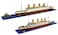 dOvOb Micro Mini Blocks Titanic Model Building Set with 2 Figure 1872 Piece Mini Bricks Toy Gift for Adults and Kids